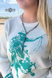 Lariat Pearls Necklace
