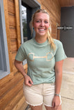 Metallic Bit Tee