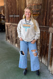 Bonfire Boot Stitch Sweater