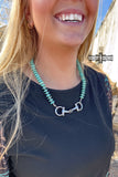 Buckin' Bit Necklace