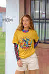 Retro Funk Mesh Top